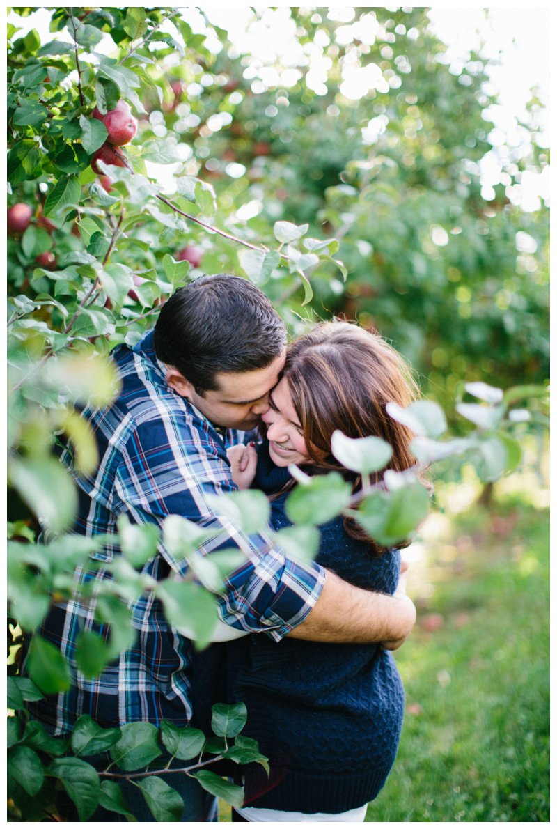 apple orchard engagement 3